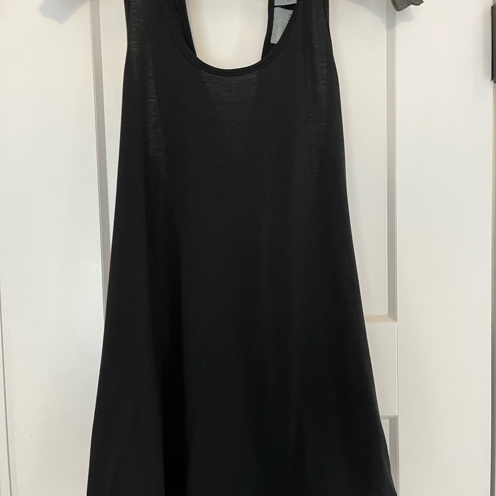 Athleta Black Sleeveless Tank Top Relaxed Fit